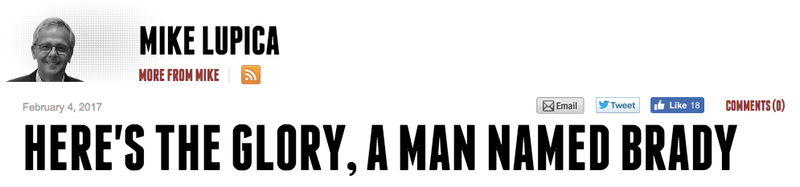 Illustration for article titled Recent Mike Lupica Headlines, Ranked